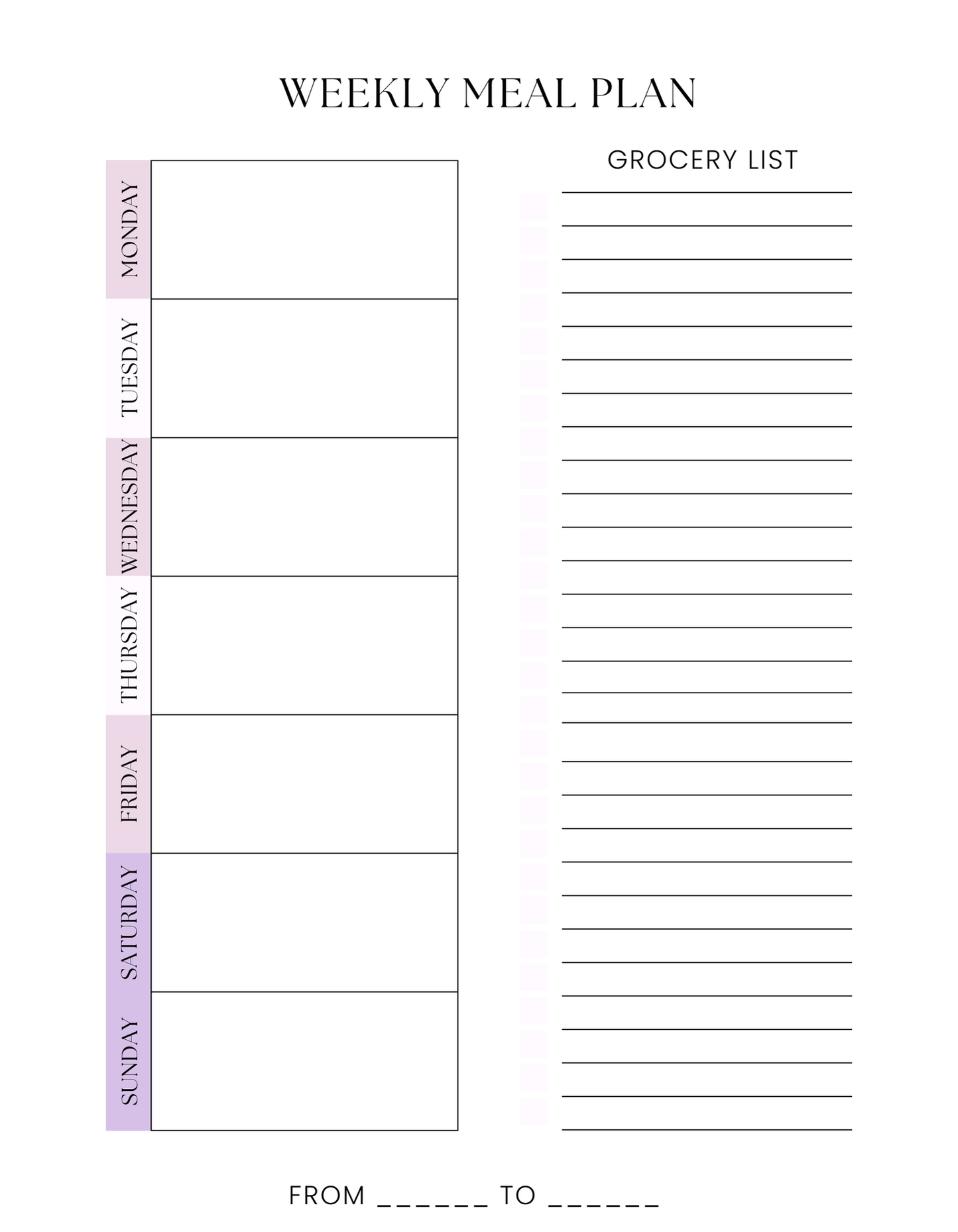 The Daily Planner