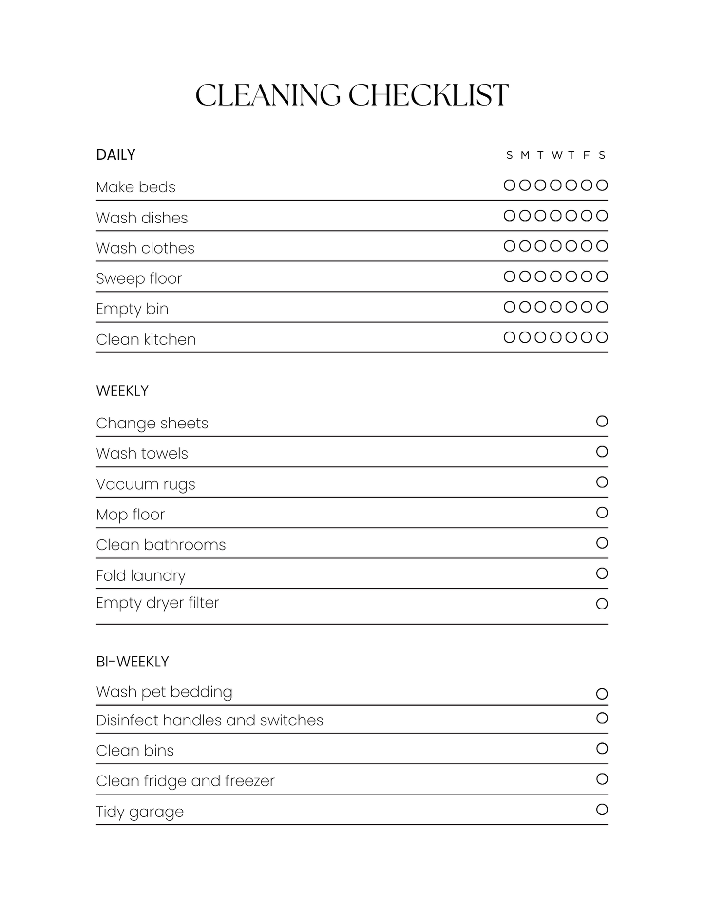 The Daily Planner