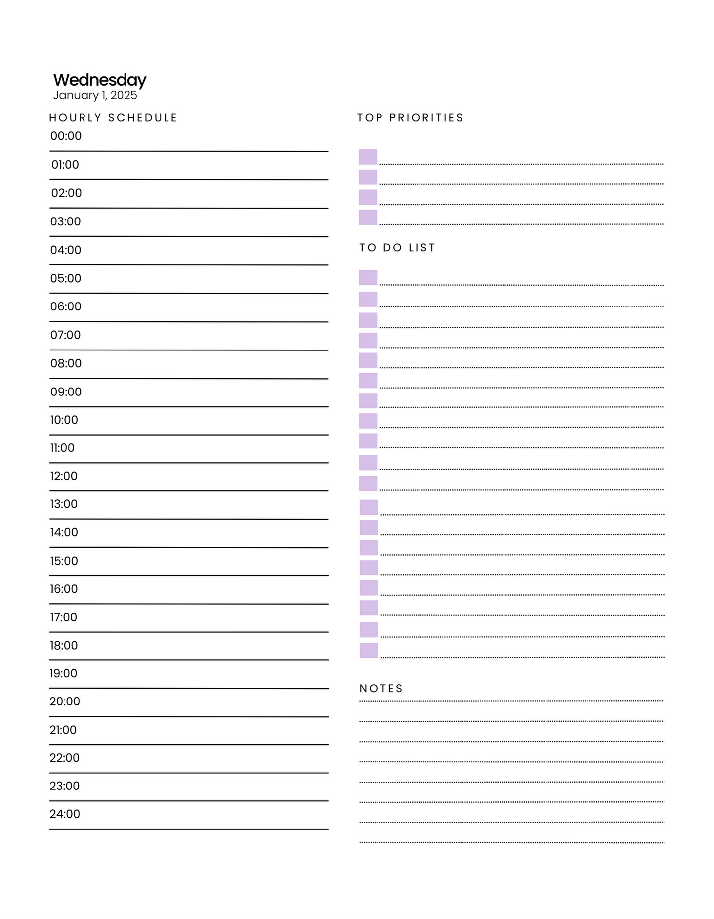 The Daily Planner